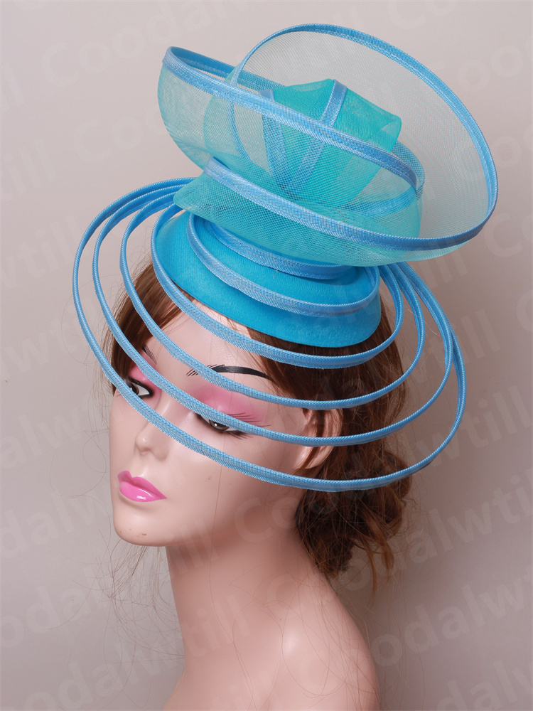 Hair Net Invisible - Kilise Fascinator Şapka Düğün Örgü Başlığı