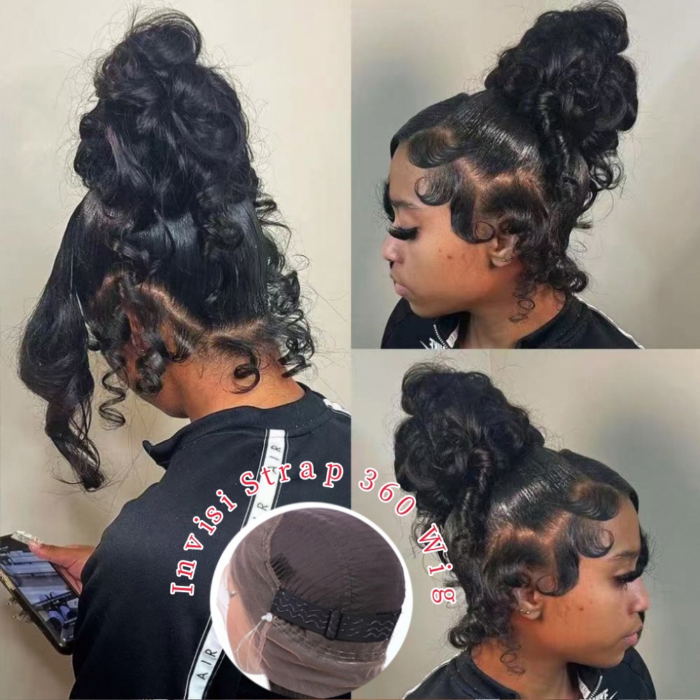 Lace Front Wig - HD 360 Tam Dantel Peruk, Görünmez