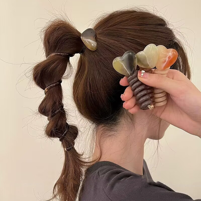 Hair Care Women - Minimalist Kabarcık Örgülü Saç Bandı Yüksek