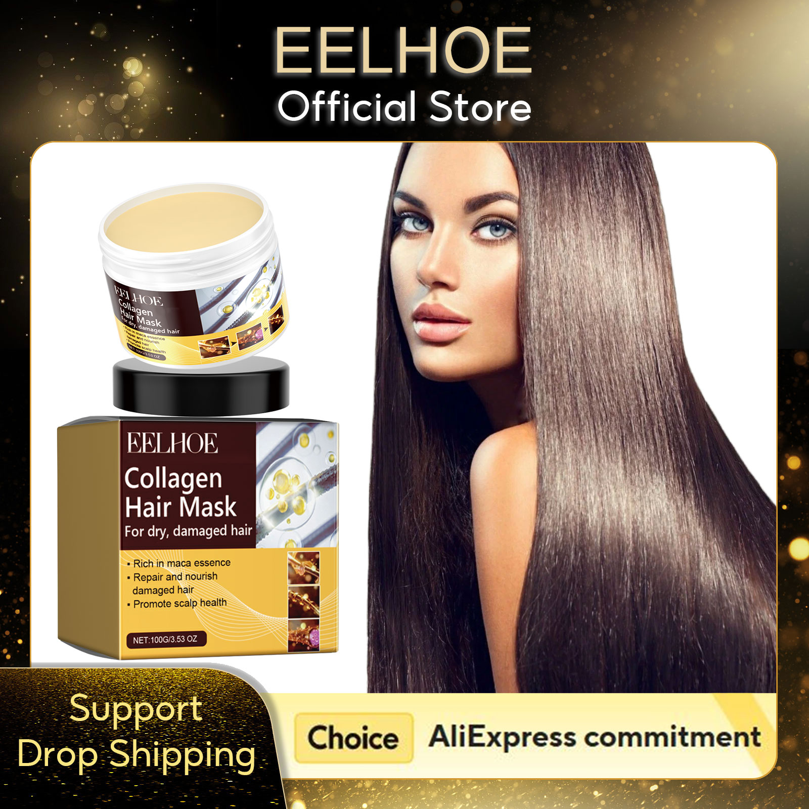 Hair Care Collagen - EELHOE Kolajen Saç Maskesi Çok Kuru