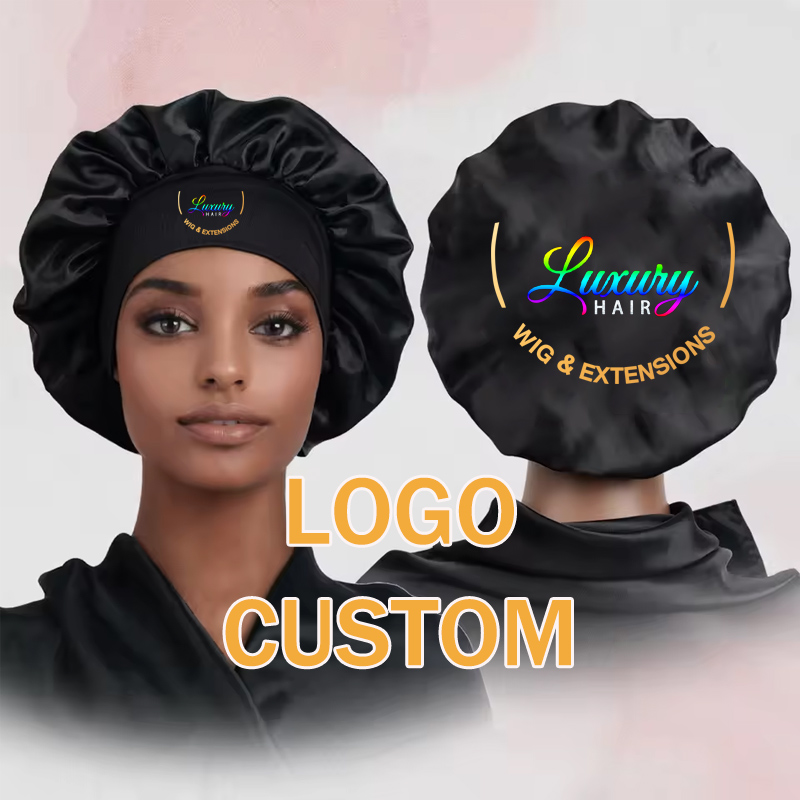 Hair Care Logo - Saten Bone Saç Bakım Boneleri Logolu