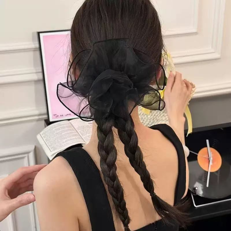Hair Net Invisible - 1 adet organze moda etek şekli