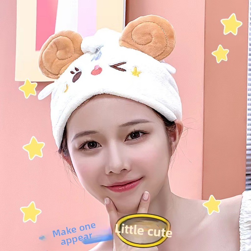 Sevimli Kawaii Koyun Kuru Saç  - Hair Turban Towel incelemesi ve fiyatı