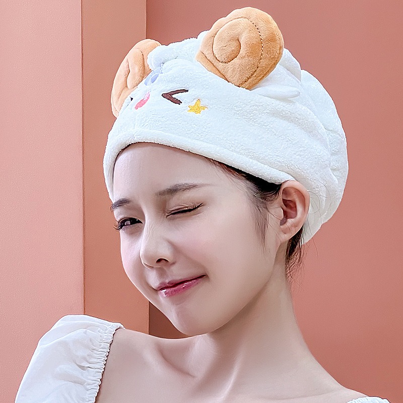 Sevimli Kawaii Koyun Kuru Saç  - Hair Turban Towel incelemesi ve fiyatı