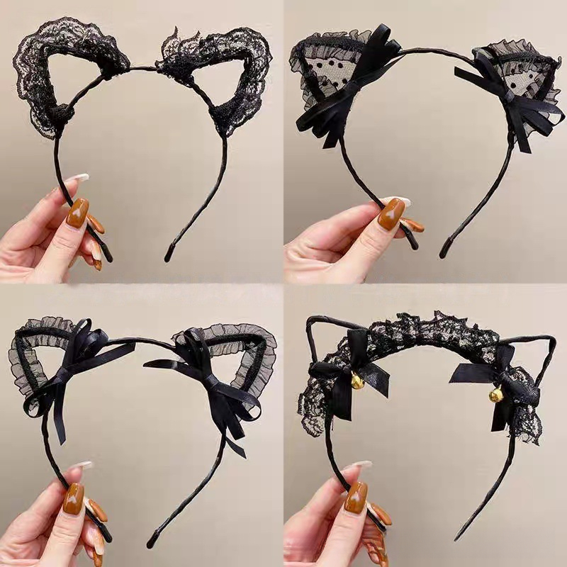 Gotik Fırfırlı Örgü Kedi Kulak - Hair Net Invisible incelemesi ve fiyatı