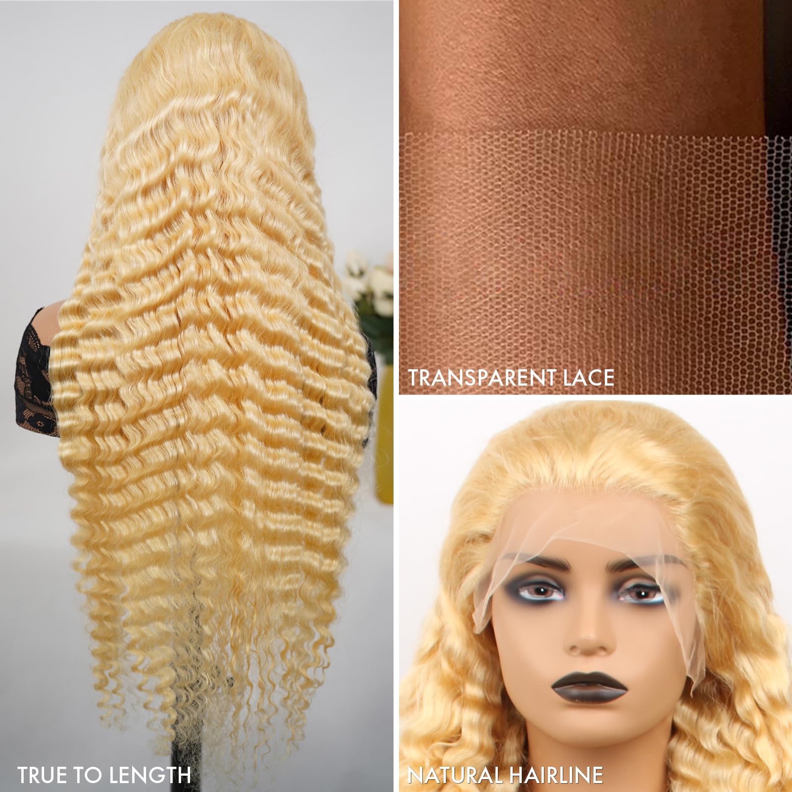 40 30 inç 613 Derin Dalgalı Fr - Lace Front Wig incelemesi ve fiyatı
