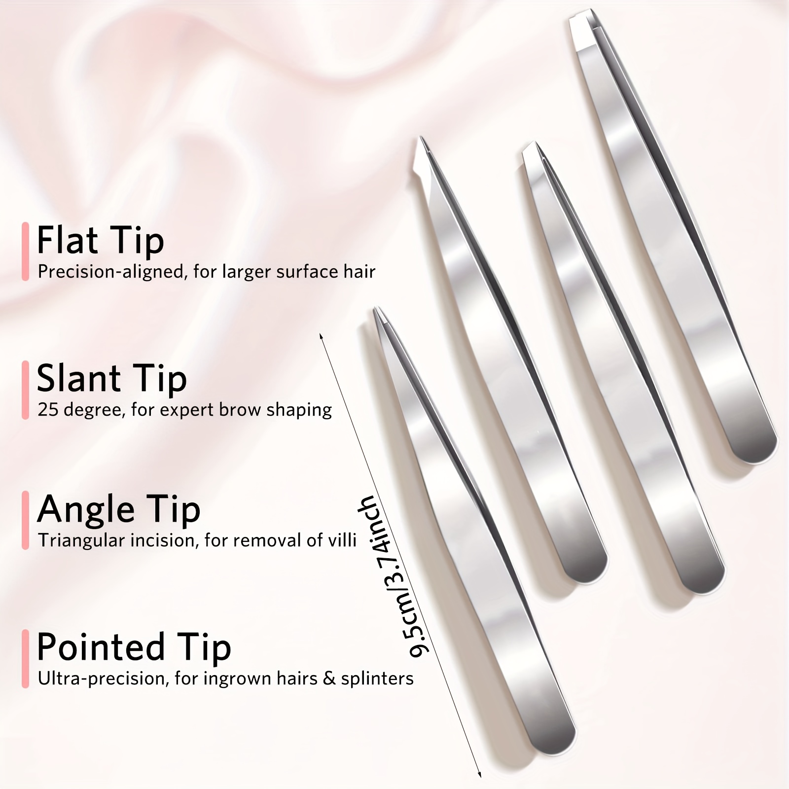 4 adet Profesyonel Paslanmaz Ç - Hair Care Women incelemesi ve fiyatı