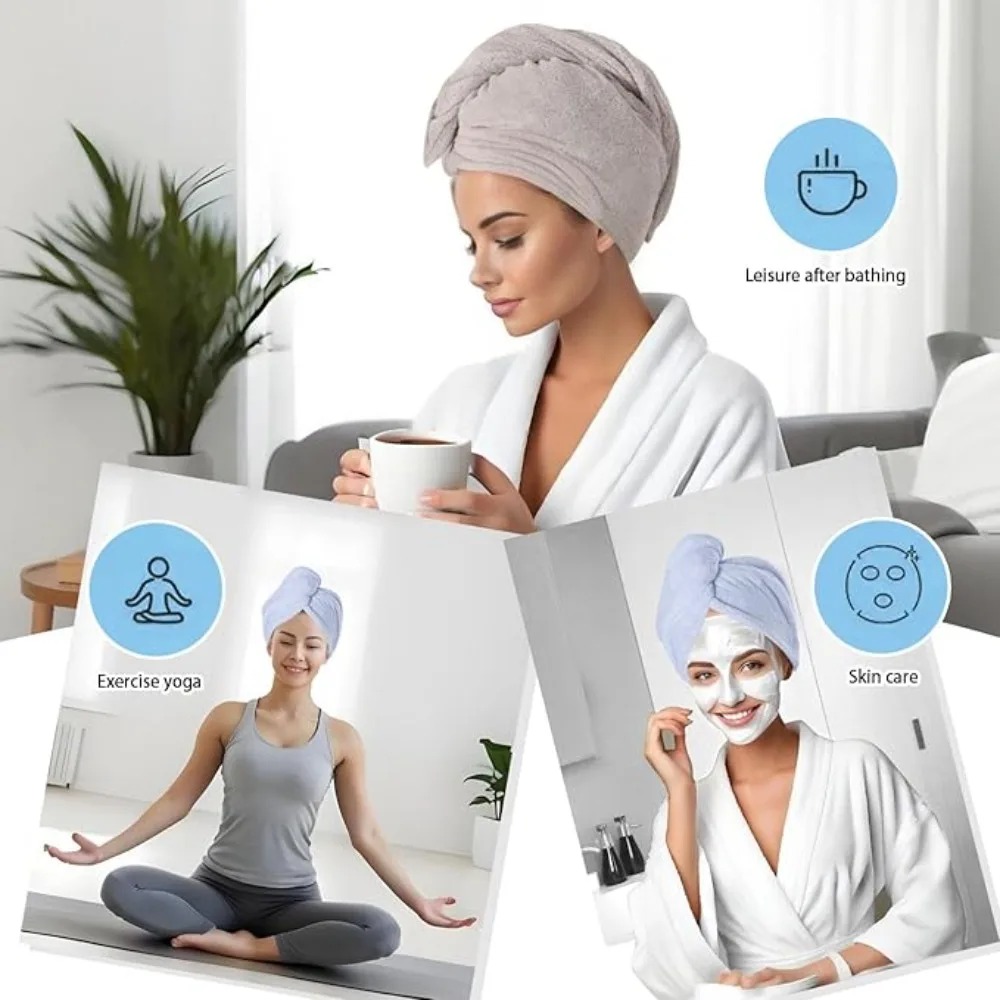 Hızlı Kuruyan Saç Havlusu, Ele - Hair Turban Towel incelemesi ve fiyatı