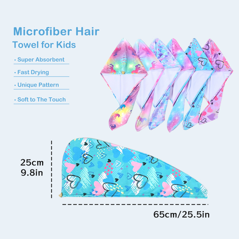 Yüksek Emici Baskılı Saç Havlu - Hair Turban Towel incelemesi ve fiyatı