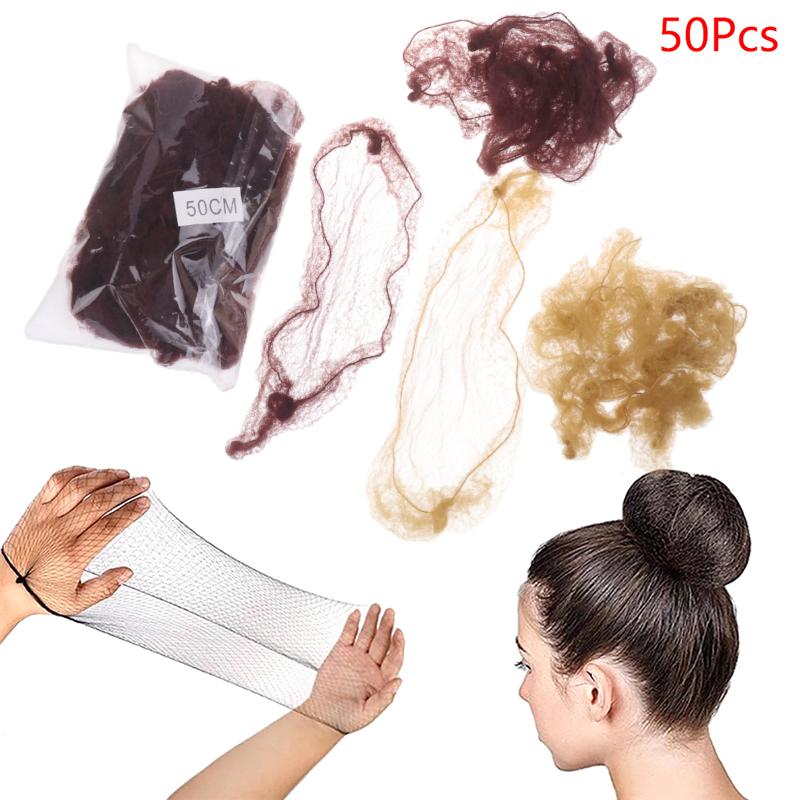 Yeni 50 Adet Saç Filesi Elasti - Hair Net Invisible incelemesi ve fiyatı