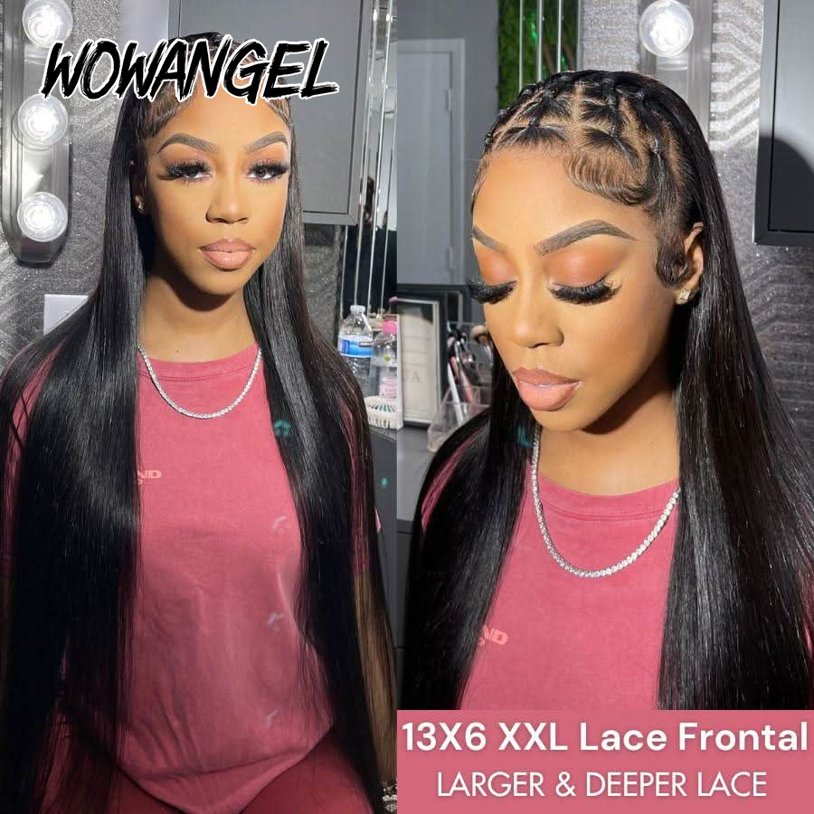 WOWANGEL Düz Sentetik Olmayan  - Lace Front Wig incelemesi ve fiyatı