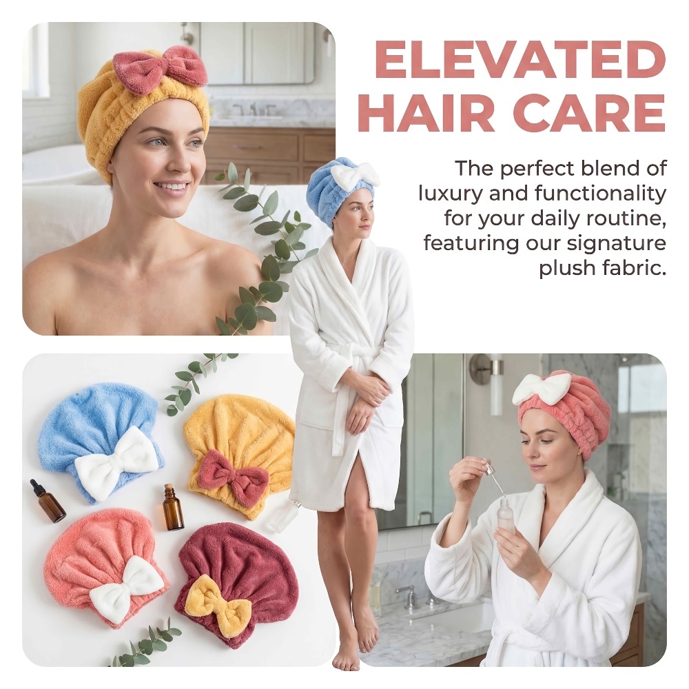 Mikrofiber Saç Kurutma Bonesi, - Hair Turban Towel incelemesi ve fiyatı