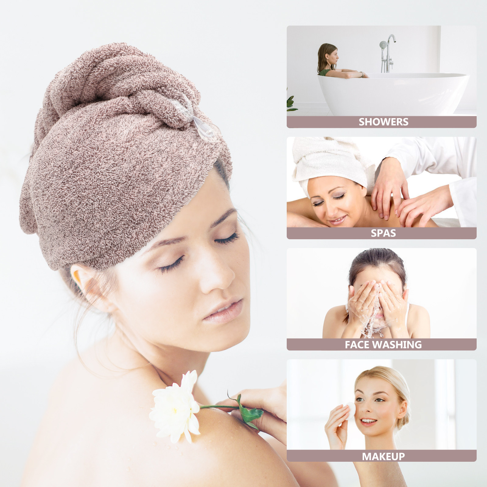 2 adet mercan polar saç kurutm - Hair Turban Towel incelemesi ve fiyatı
