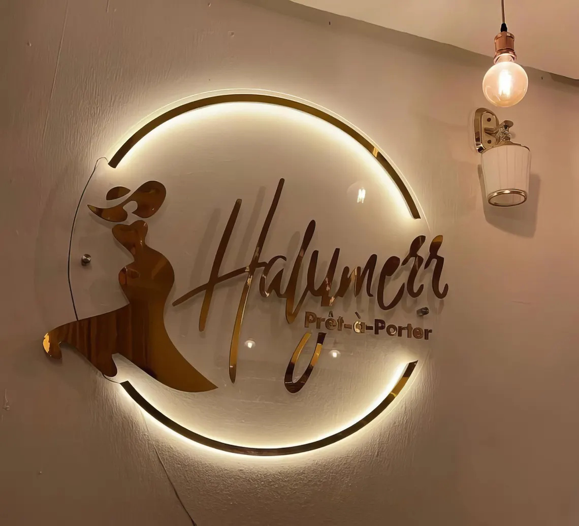 Özel LED Logolu Tabela, Akrili - Hair Care Logo incelemesi ve fiyatı
