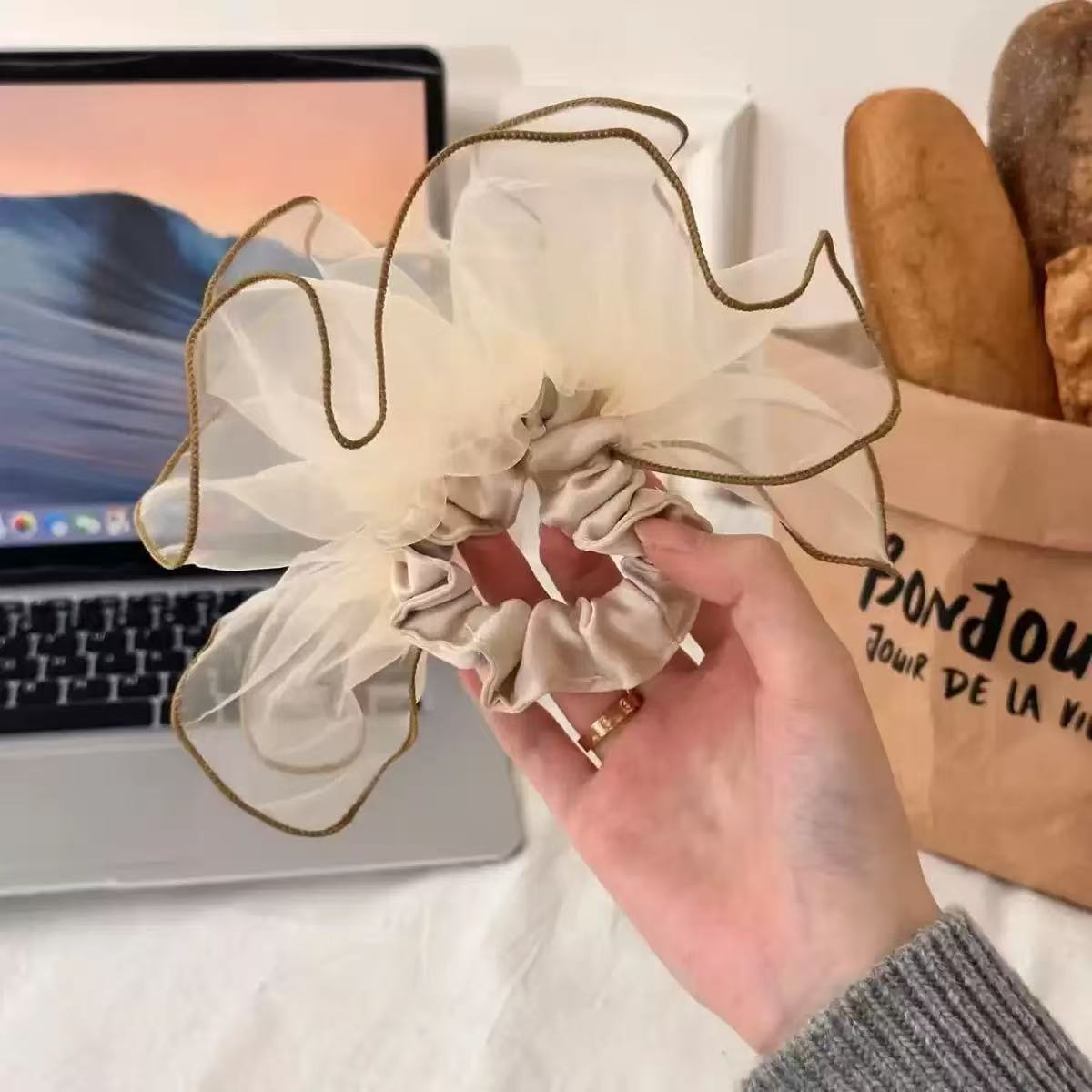 1 adet organze moda etek şekli - Hair Net Invisible incelemesi ve fiyatı